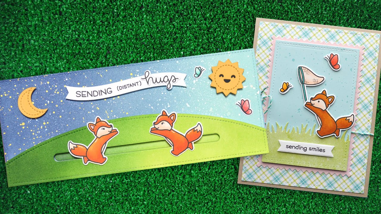 Intro to Butterfly Kisses Flip-Flop and Long Distance Hugs + 2 cards from start to finish