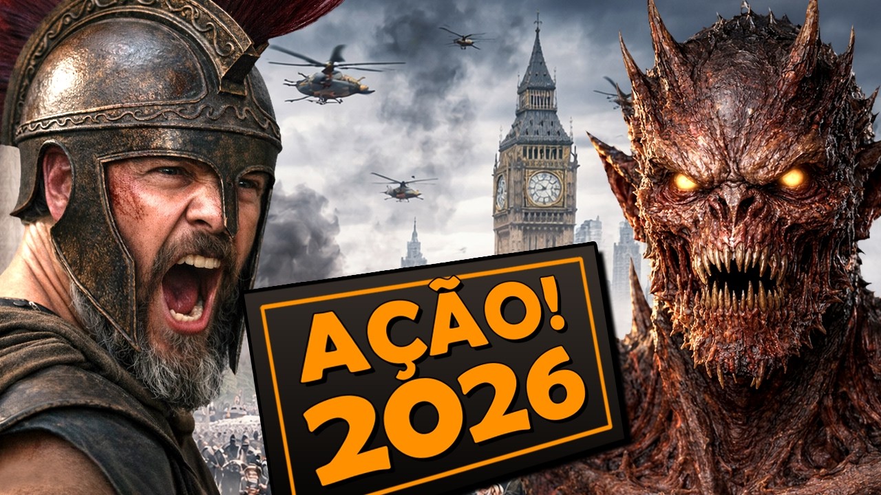 8 FILMES DE AÇÃO MAIS ESPERADOS DE 2026
