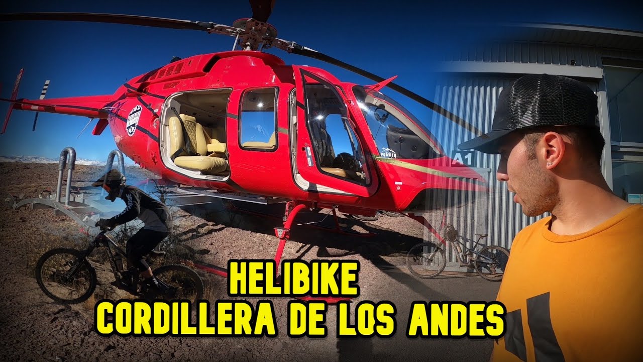 HELIBIKE POR LA CORDILLERA DE LOS ANDES, FOLLOW CAM PEDRO BURNS... RAJA MOTORES!!#