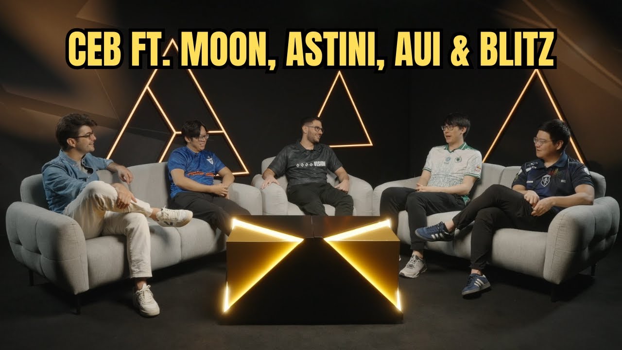 Ceb Interviews Dota's Greatest Minds: Moon, Astini, Aui_2000 & Blitz at EWC Dota 2025
