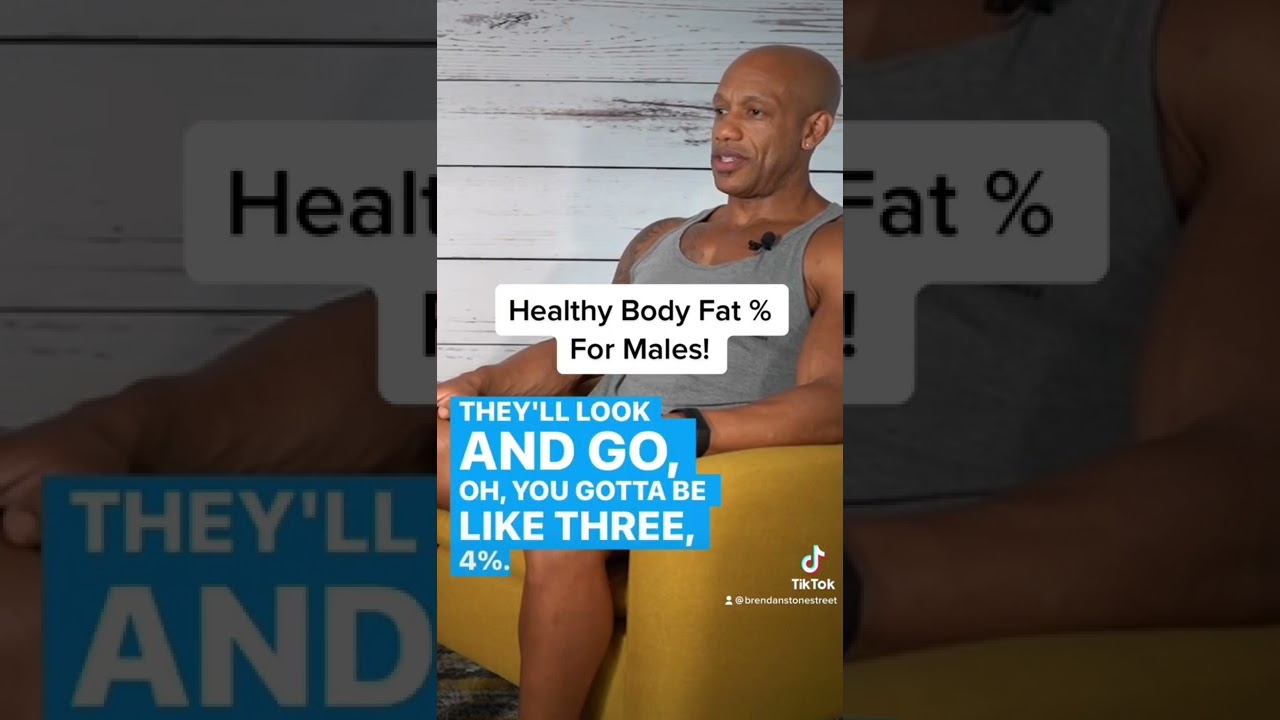 Healthy Body Fat Percent For Males!