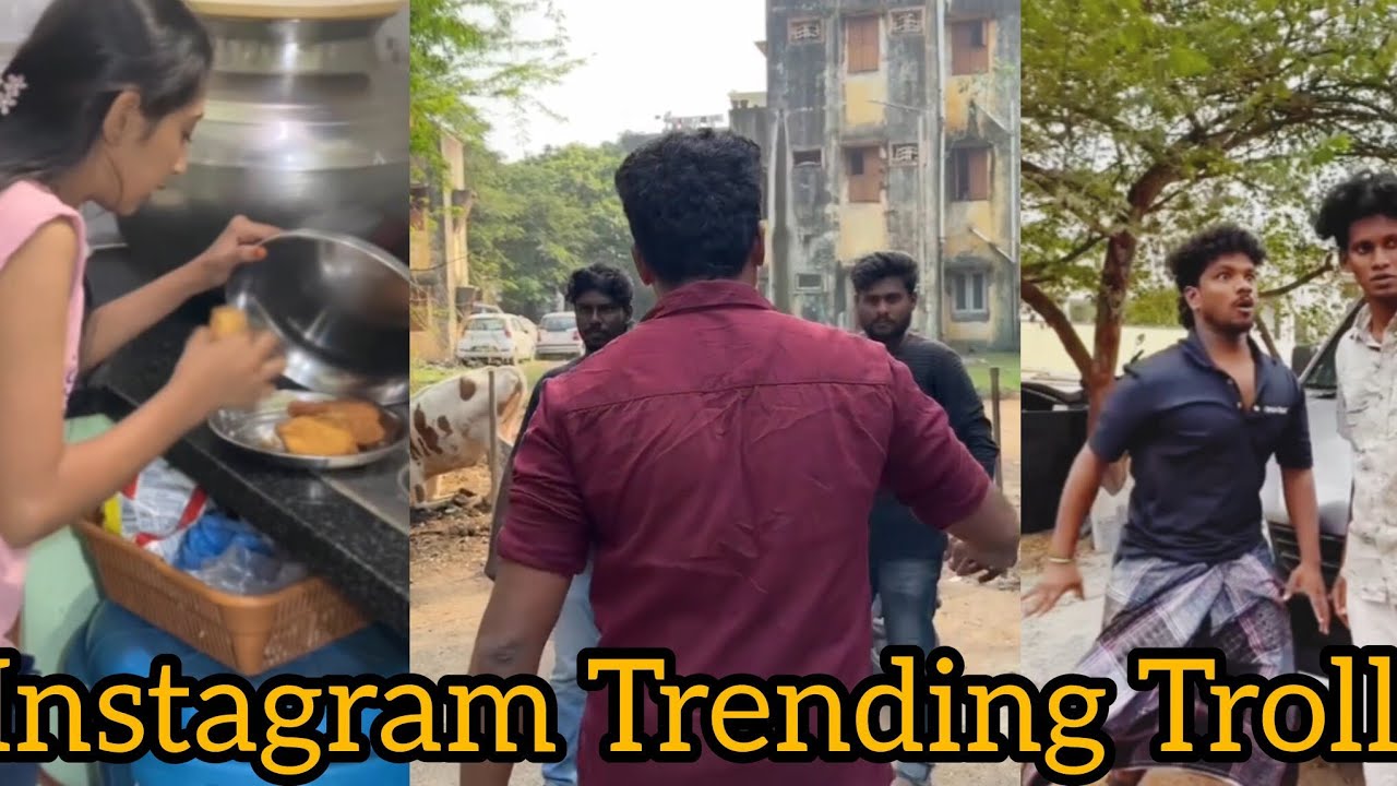 Instagram Trending Troll tamil ...Itha paathutu naane shock aayiten! 😱
