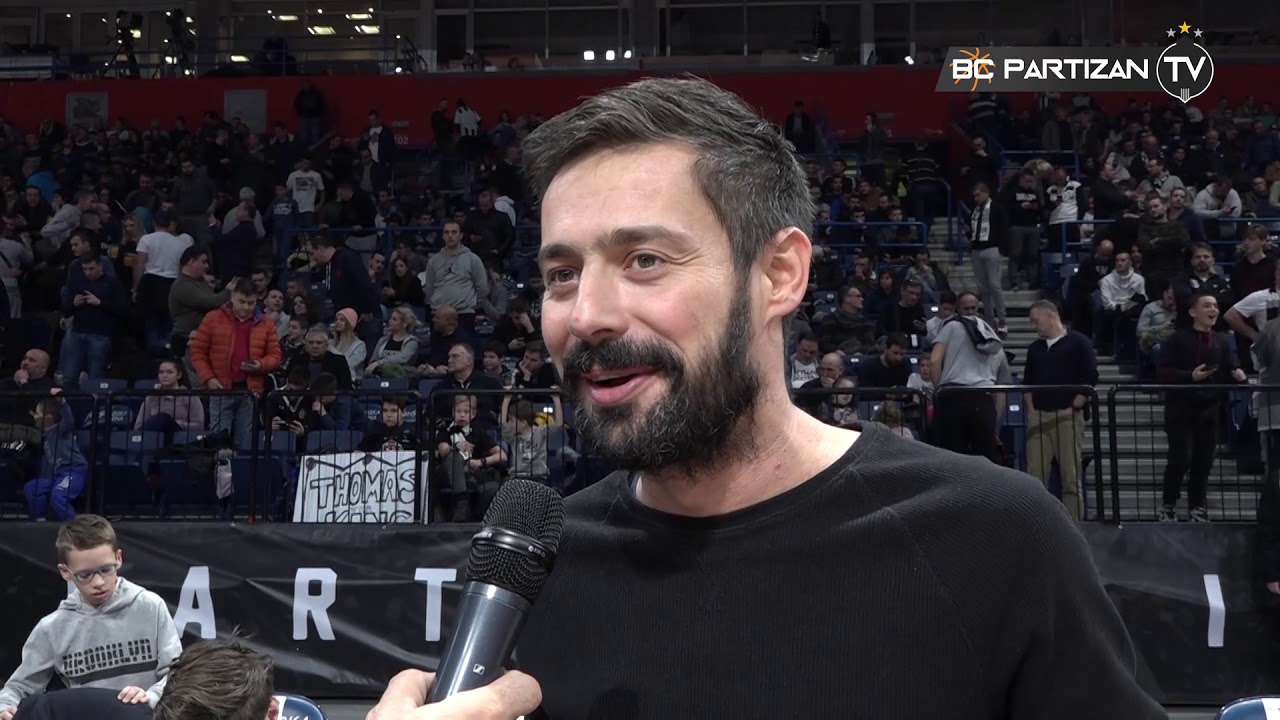 BC Partizan TV: FAN ZONE - Milan Vasić