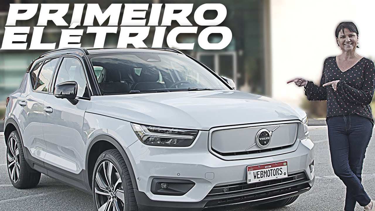 Avaliação Completa Volvo XC40 Recharge Pure Electric 2022 ⚡ O PRIMEIRO VOLVO 100% ELÉTRICO no Brasil