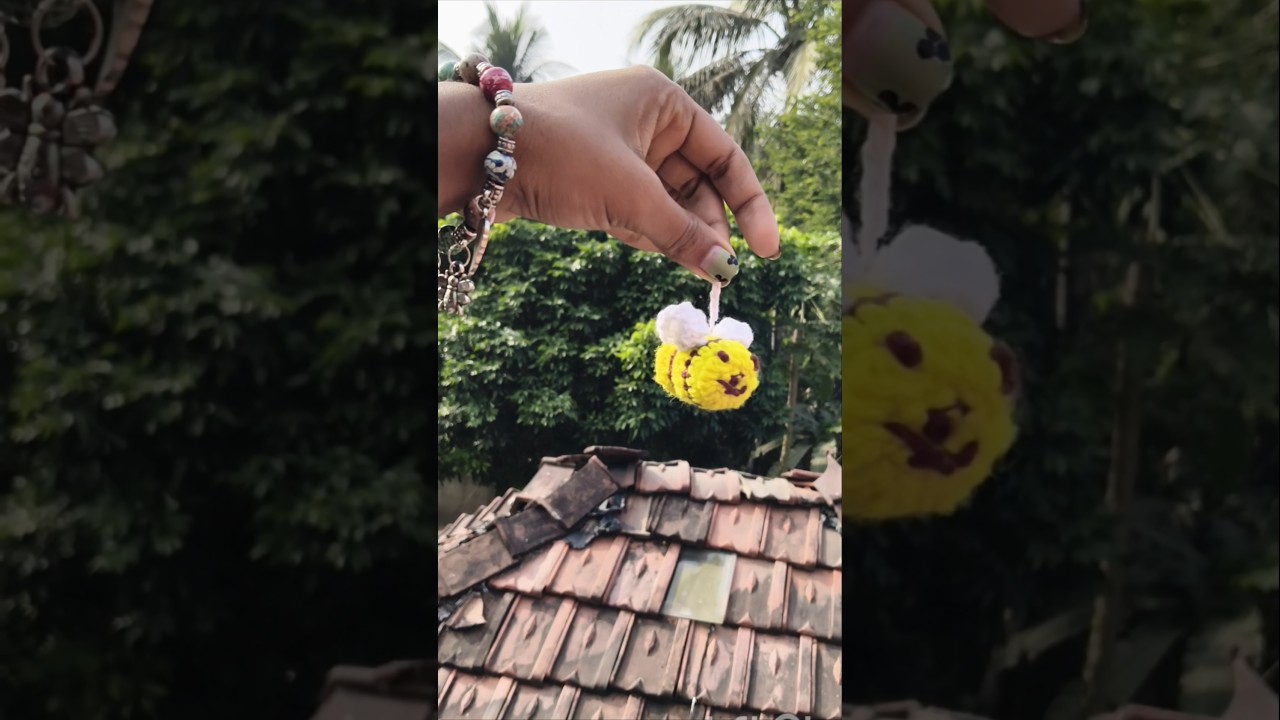 Crochet honeybee 🐝