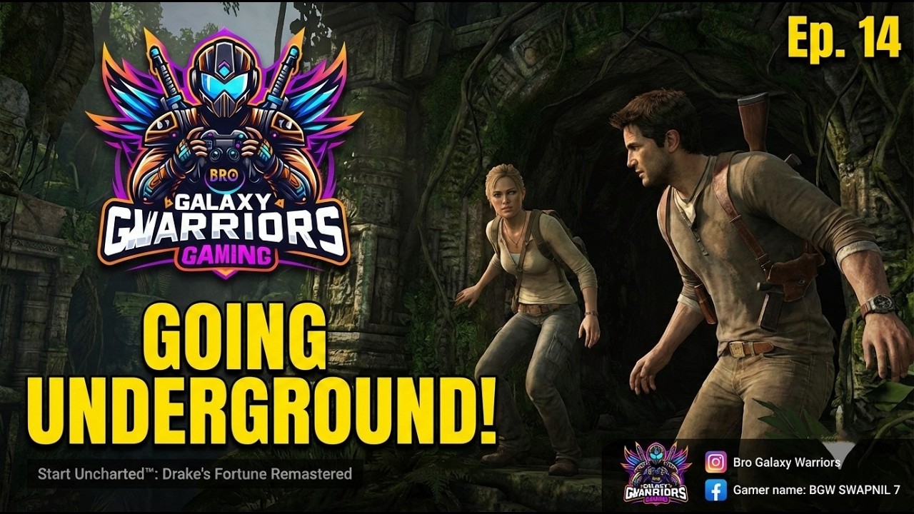 Going Underground & Dodging Traps! | Uncharted: Drake's Fortune Remastered - Chapter 14 #game