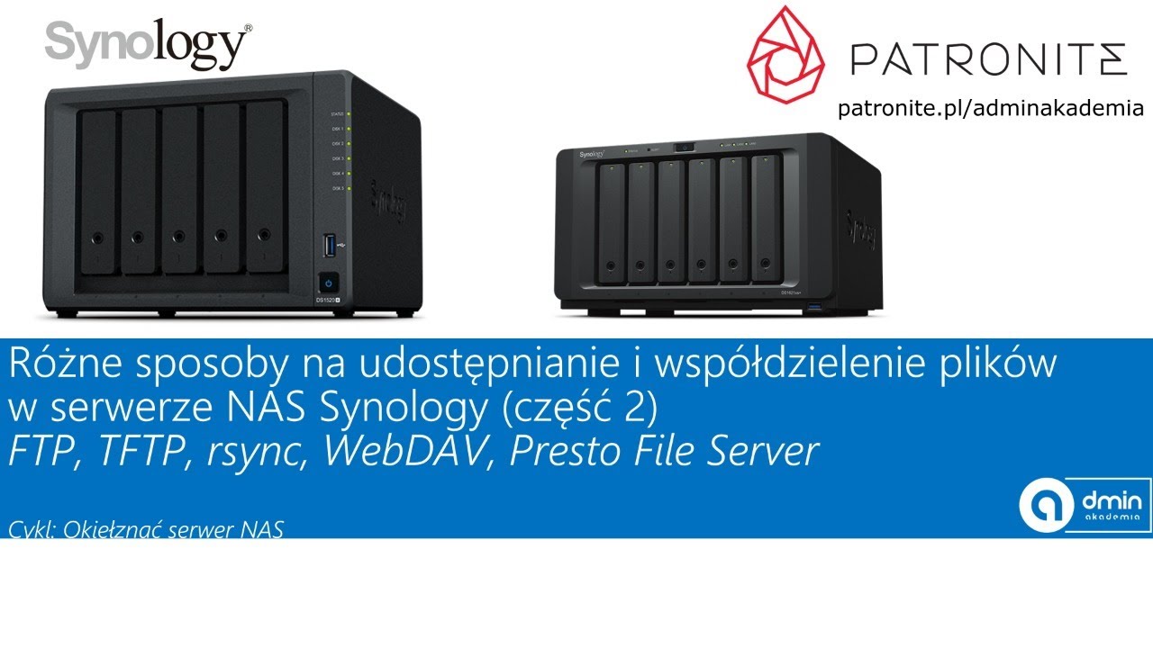 Różne sposoby na udostępnianie i współdzielenie plików w serwerze NAS Synology (część 2)