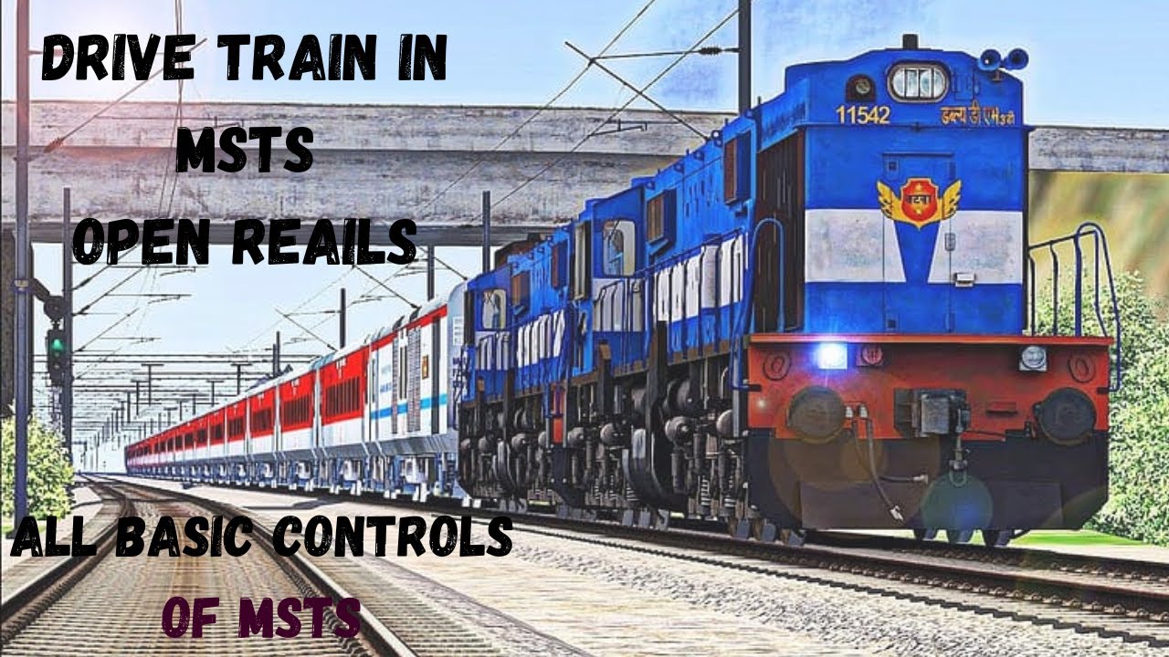 Open Rails MSTS Full Tutorial | How to Drive Train in Open Rails | Basic Controls Explained (Hindi)