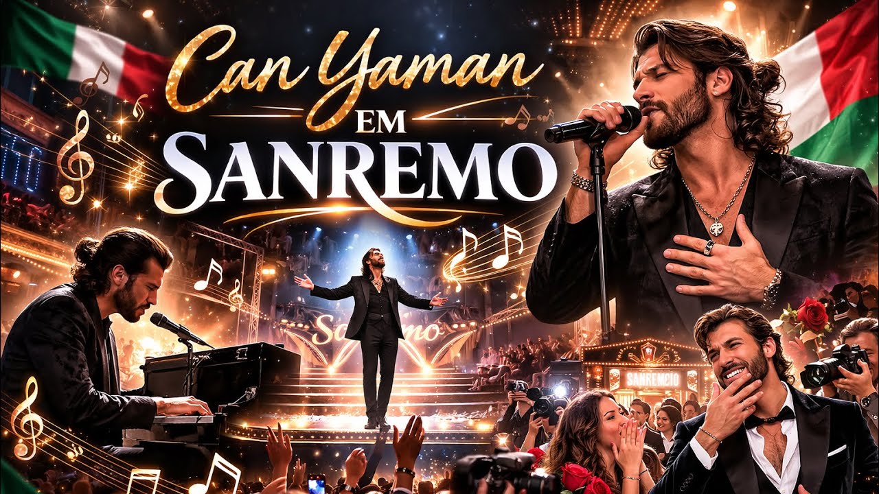 🎶CAN YAMAN EM SANREMO CITOU 2 MUSICAS | FOI CUTUCADA PRA ALGUEM?#canyaman