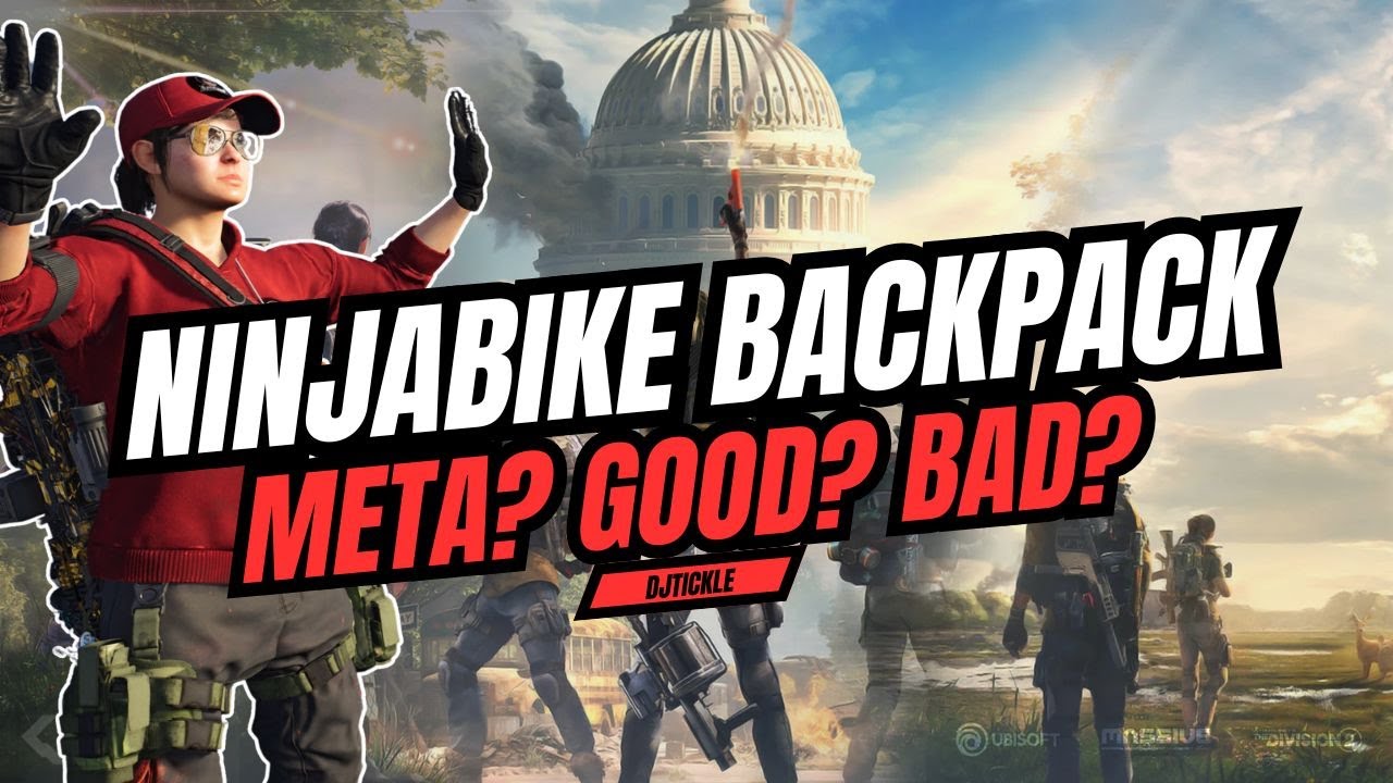 THE NINJABIKE BACKPACK META! SHOULD YOU RUN IT? #TheDivision2