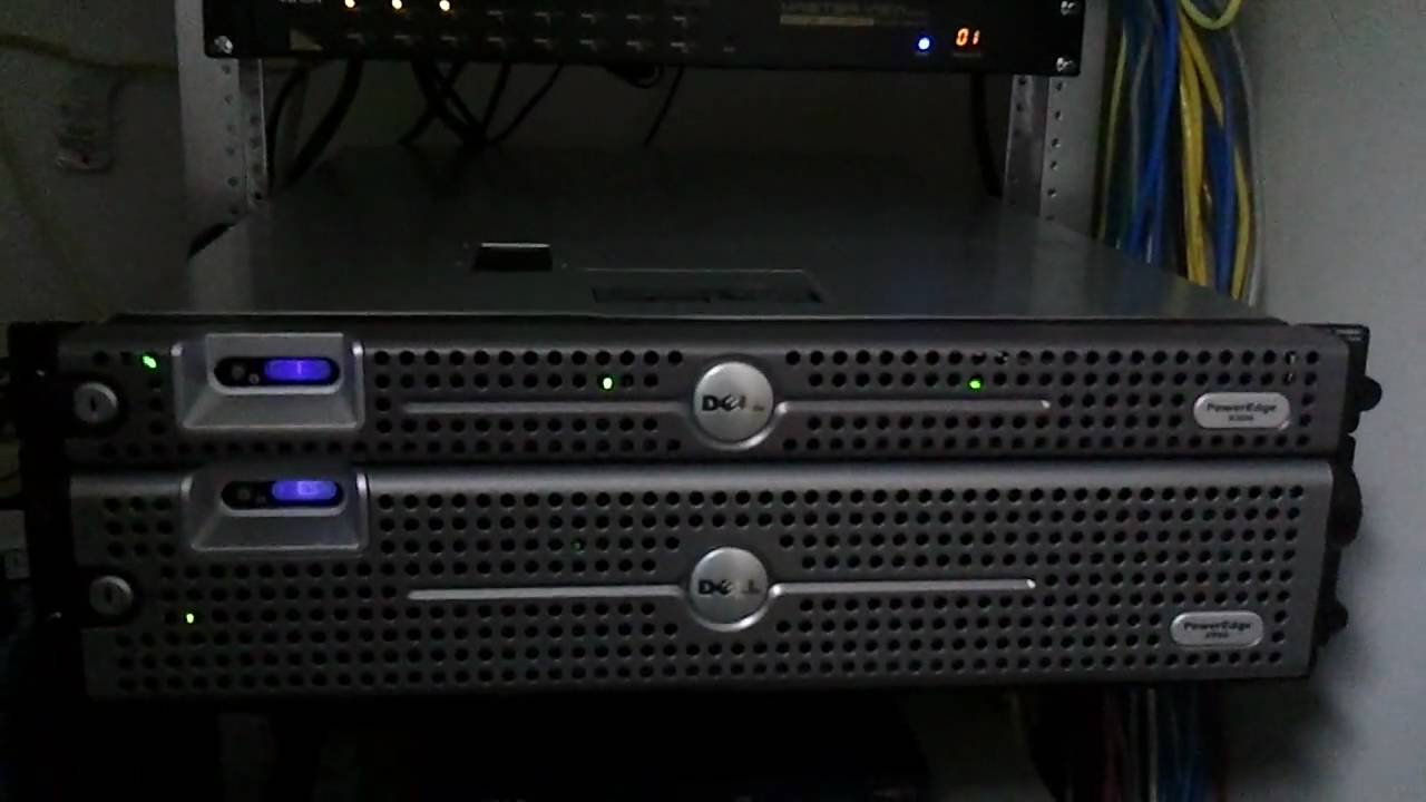 Home Server rack video.