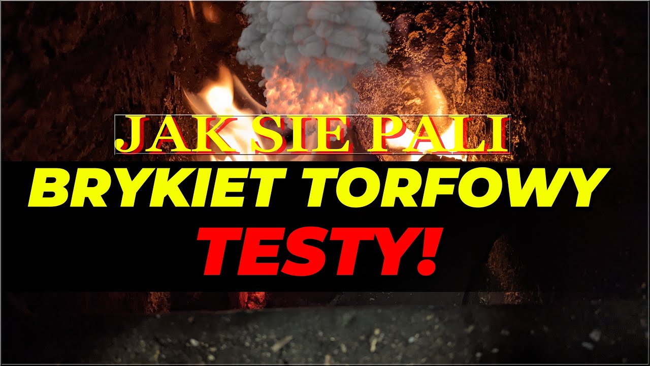 🔥😱 Szok Jak się pali brykiet torfowy węgiel ekologiczny. Test 🔥