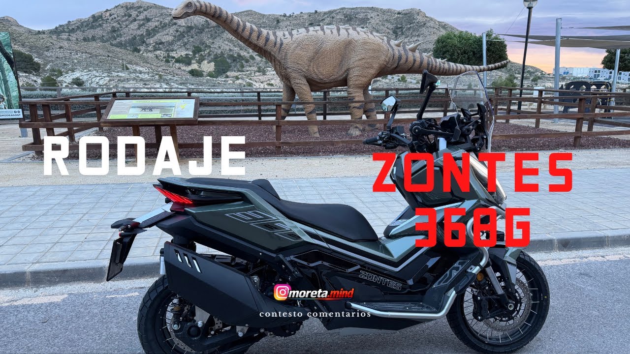 Rodaje en Zontes 368 G