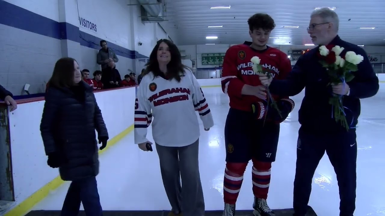 Wilbraham & Monson Boys Hockey, Senior Day 2-21-26