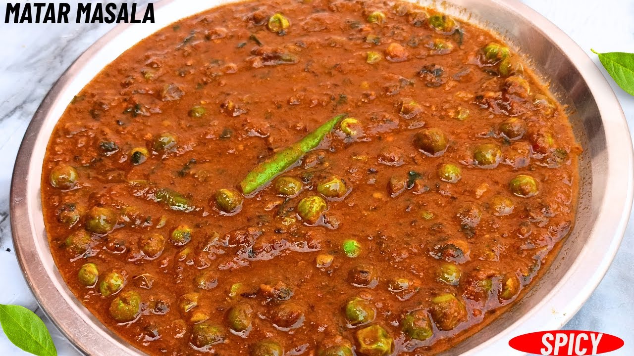 10 min में ऐसी अनोखी मटर की सब्ज़ी बनाएंगे तो खाने वाले मटर पनीर भूल जाएंगे - Spicy Matar Masala