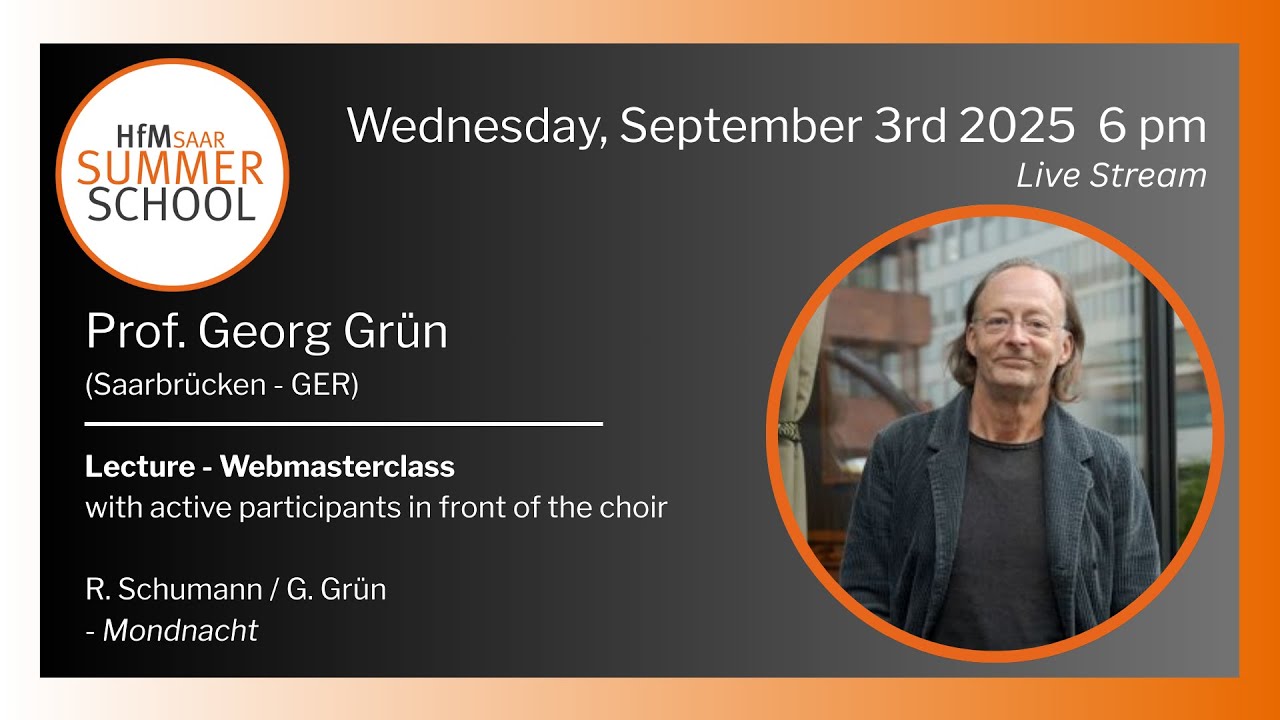 Lecture with Prof Georg Grün