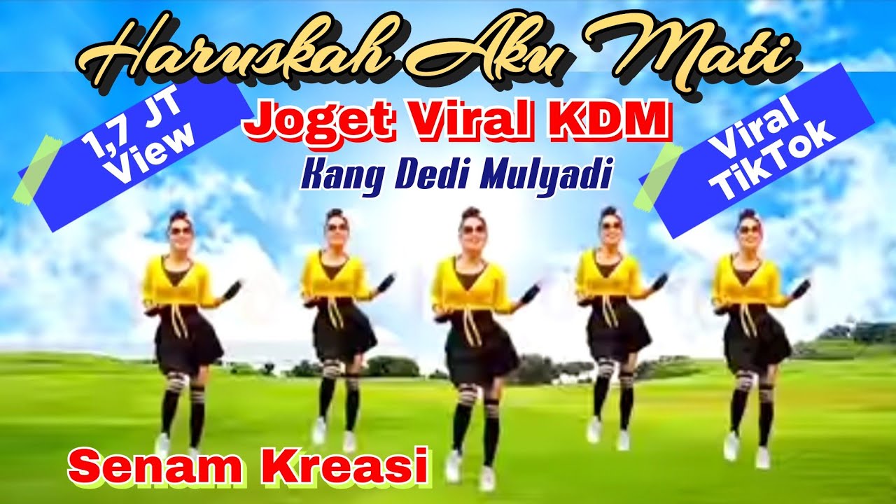 HARUSKAH AKU MATI | JOGET VIRAL KDM KANG DEDI MULYADI | SENAM KREASI | CHOREO Irna Chendani