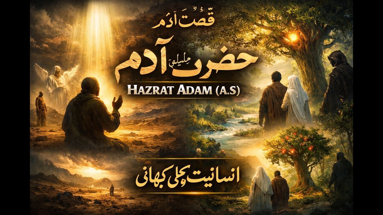 Jannat Se Zameen Tak | Hazrat Adam (AS) Ka Waqia
