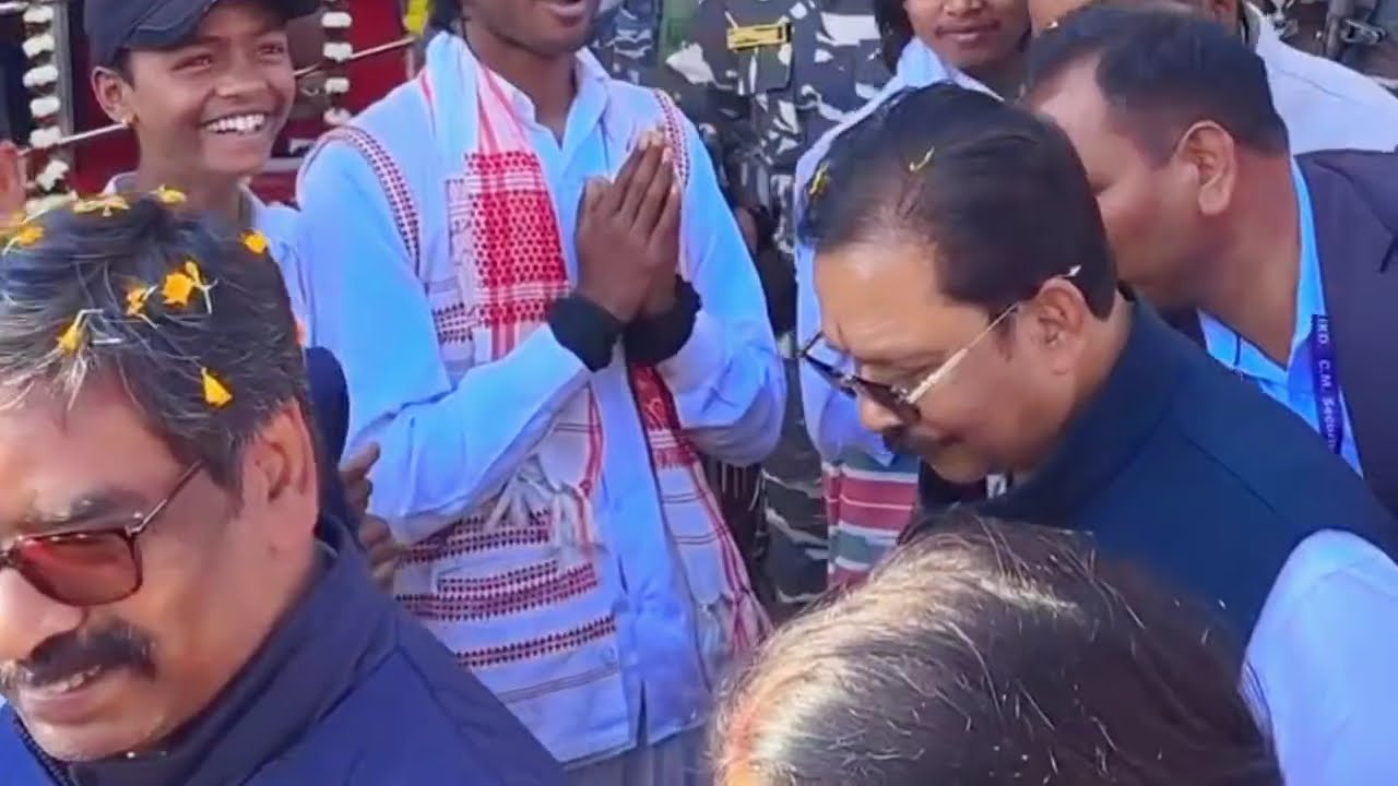 CM Hemant soren aaye lohardaga cricket tornament me🏏😲🏏