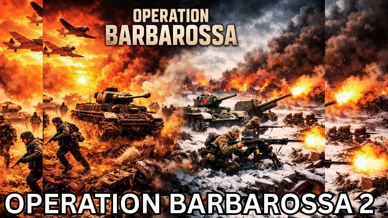 Operation Barbarossa: War Against the USSR | Part 2: Moscow & Leningrad | Global War Archives