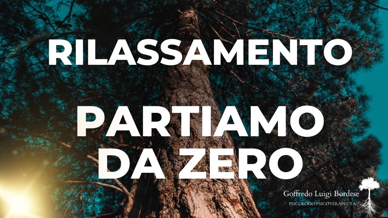 MEDITAZIONE GUIDATA - Primi passi per stare bene. Prendiamo le distanze da ansia e stress!