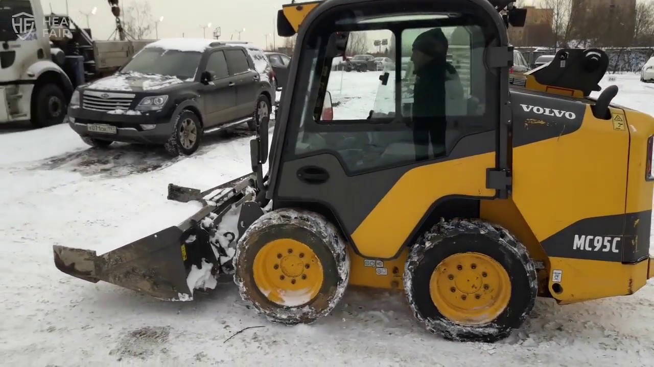 Мини-погрузчик Volvo MC95C &ndash; продается на HEAVY FAIR! Видео диагностика мини-погрузчика