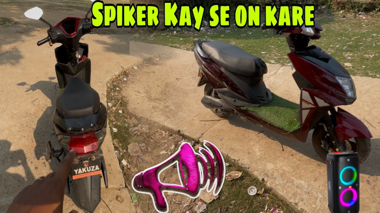 Yakuza Ruby electric scooter ka speaker kaise o￼n Kare? ￼ How to Yakuza Ruby 🥰