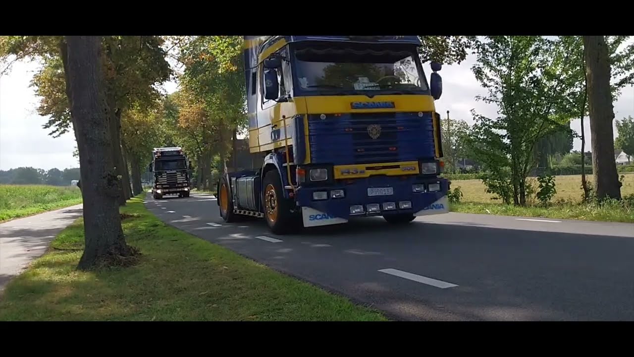 Scania oldtimer tour, Echteld (2025)