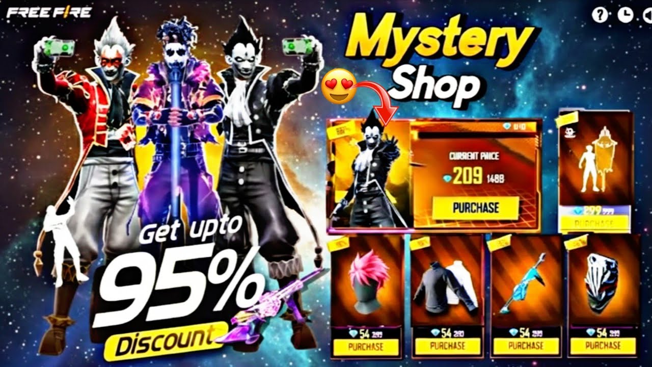 Next Mystery Shop Event Free Fire🤯😲 | joker bundle return | free fire new event | ff new event