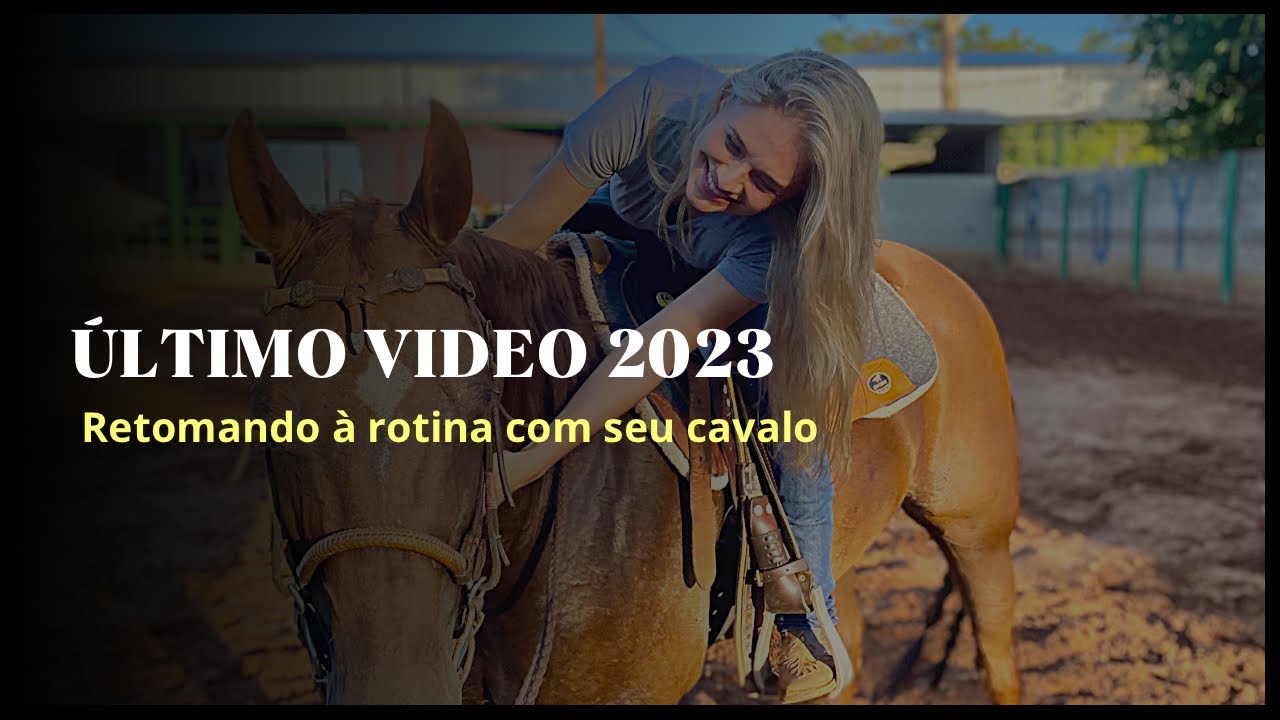 Seu cavalo ficou parado uns dias? Veja esse vídeo | M.V Rafaela Joveliano