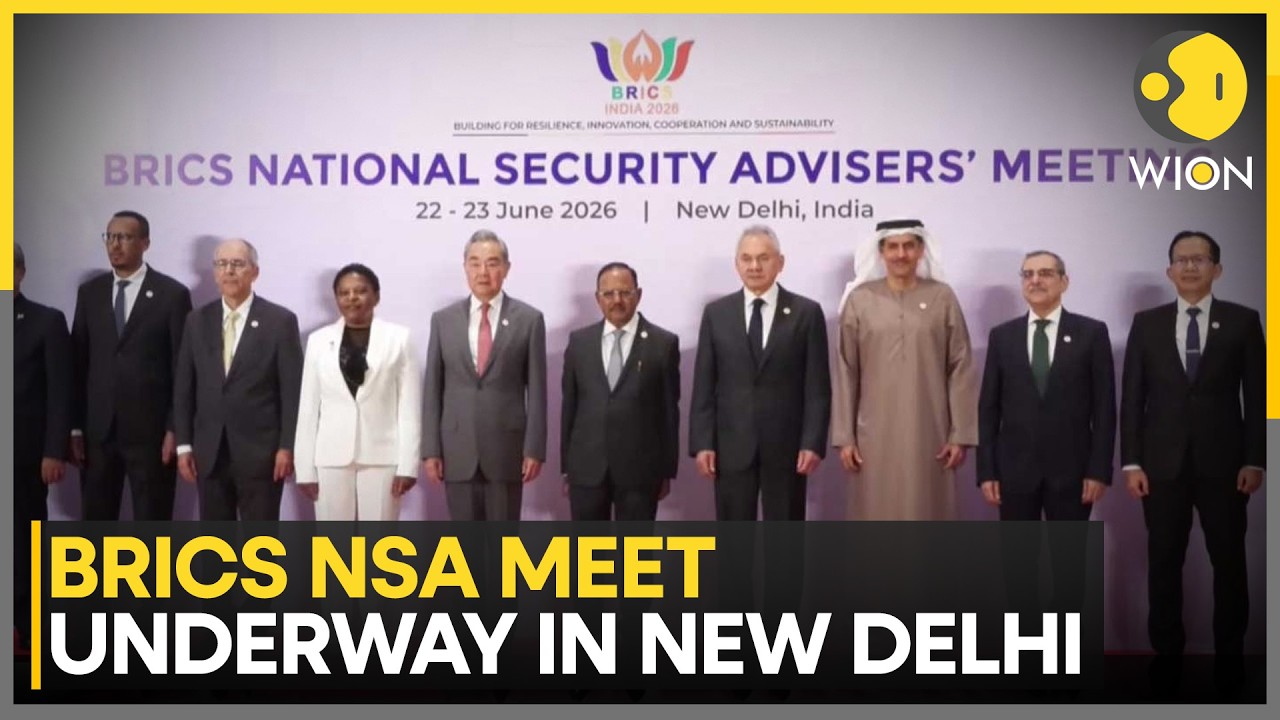 BRICS NSA Meet: Ajit Doval Flags Cyber Risks, New Variants of Terrorism | WION News