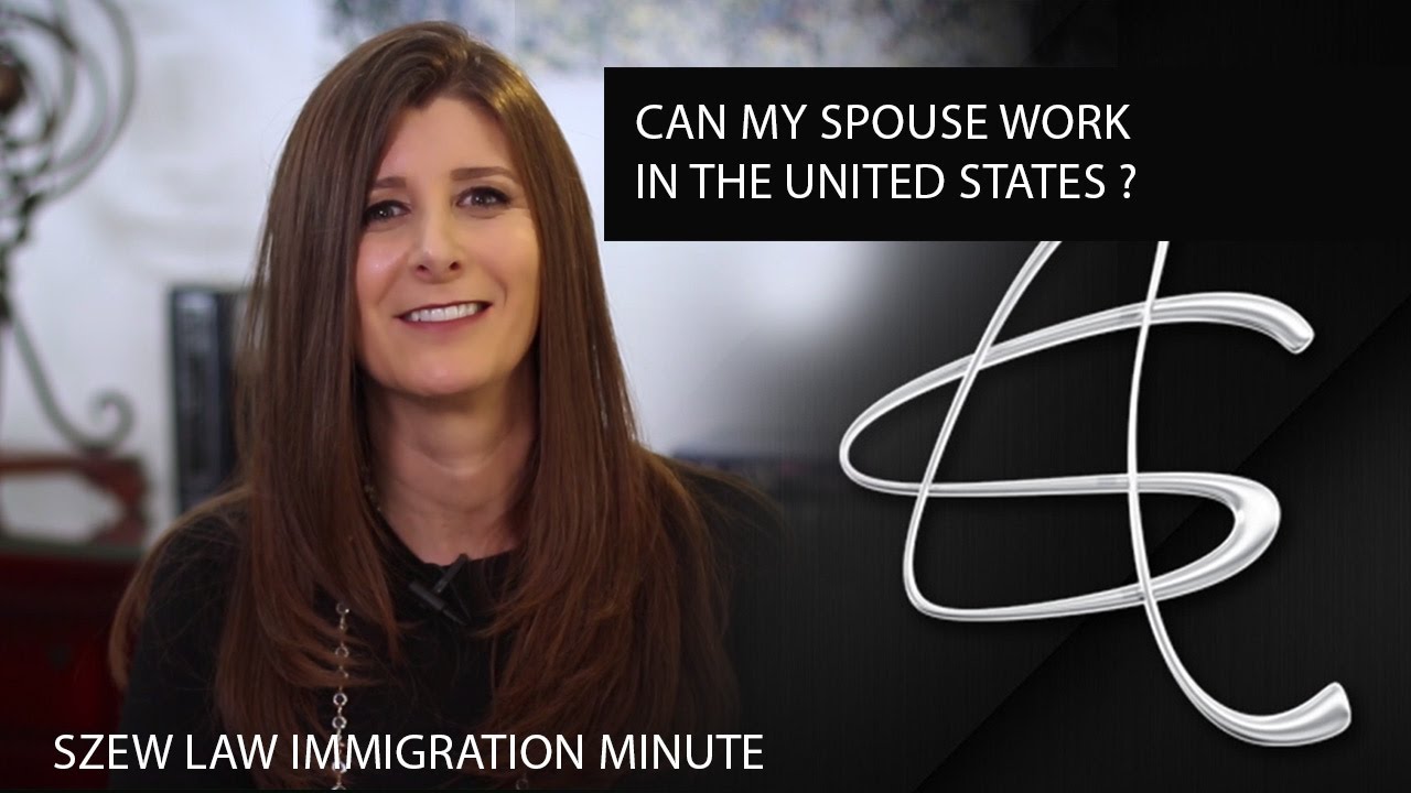 HOW TO GET US WORK VISAS FOR SPOUSES AND PARTNERS!!