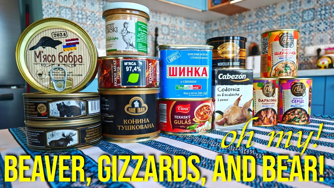 Europe’s Weirdest Canned Meats: Pan-European 