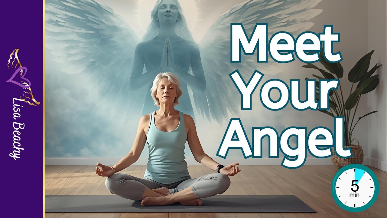 Guardian Angel Connection 💜 Feel Loved, Protected & Guided Now (5 Min) | Lisa Beachy
