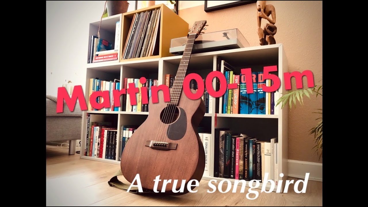 This Martin 00-15M is a beautiful instrument