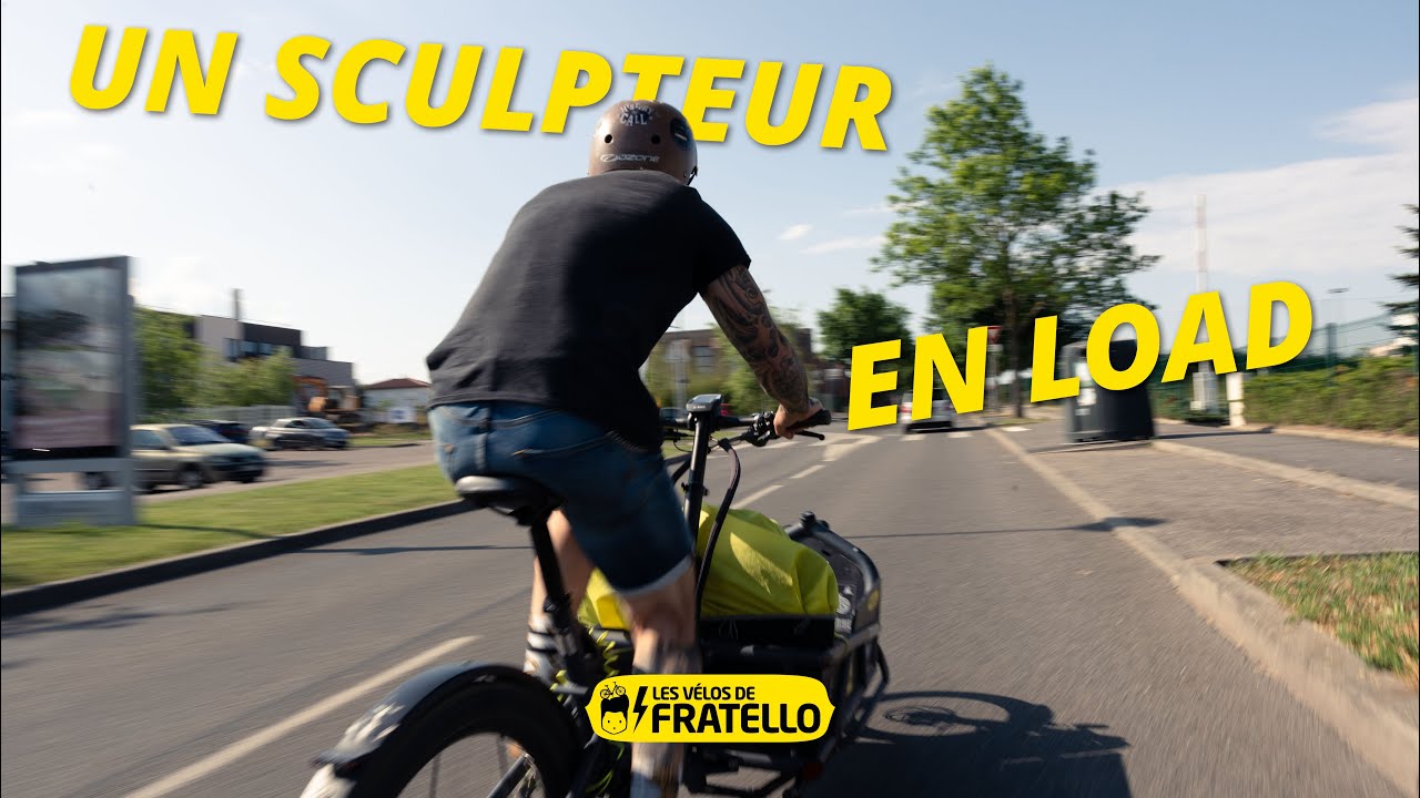 UN SCULPTEUR VOUS PRÉSENTE SON VÉLO CARGO