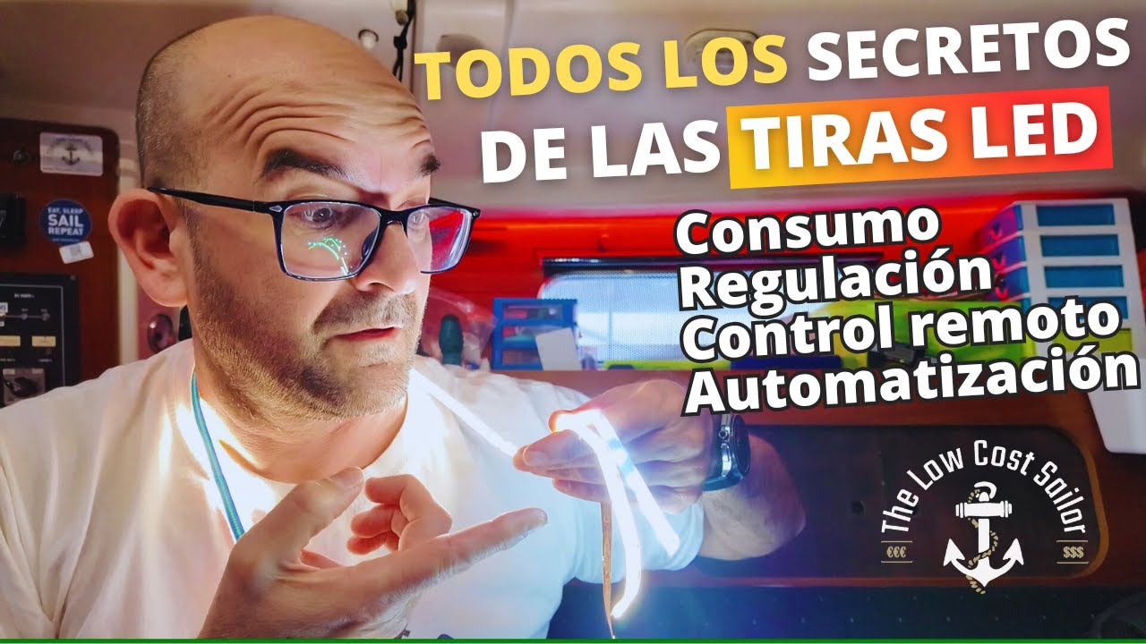EP113 - Todos los secretos de las tiras LED. Consumo, regulación y control remoto.