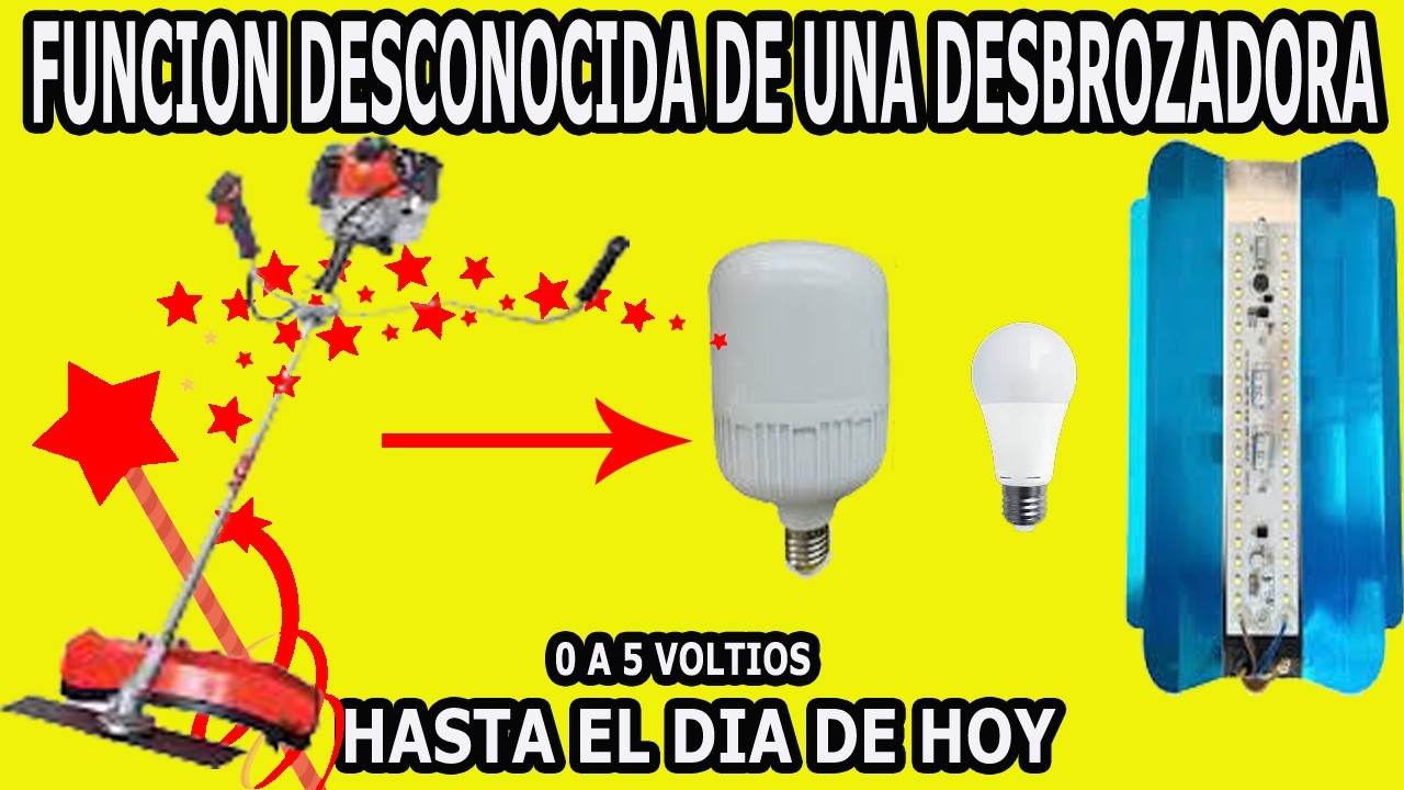 Funcion Desconocida de una Desbrozadora Hasta el Dia de Hoy