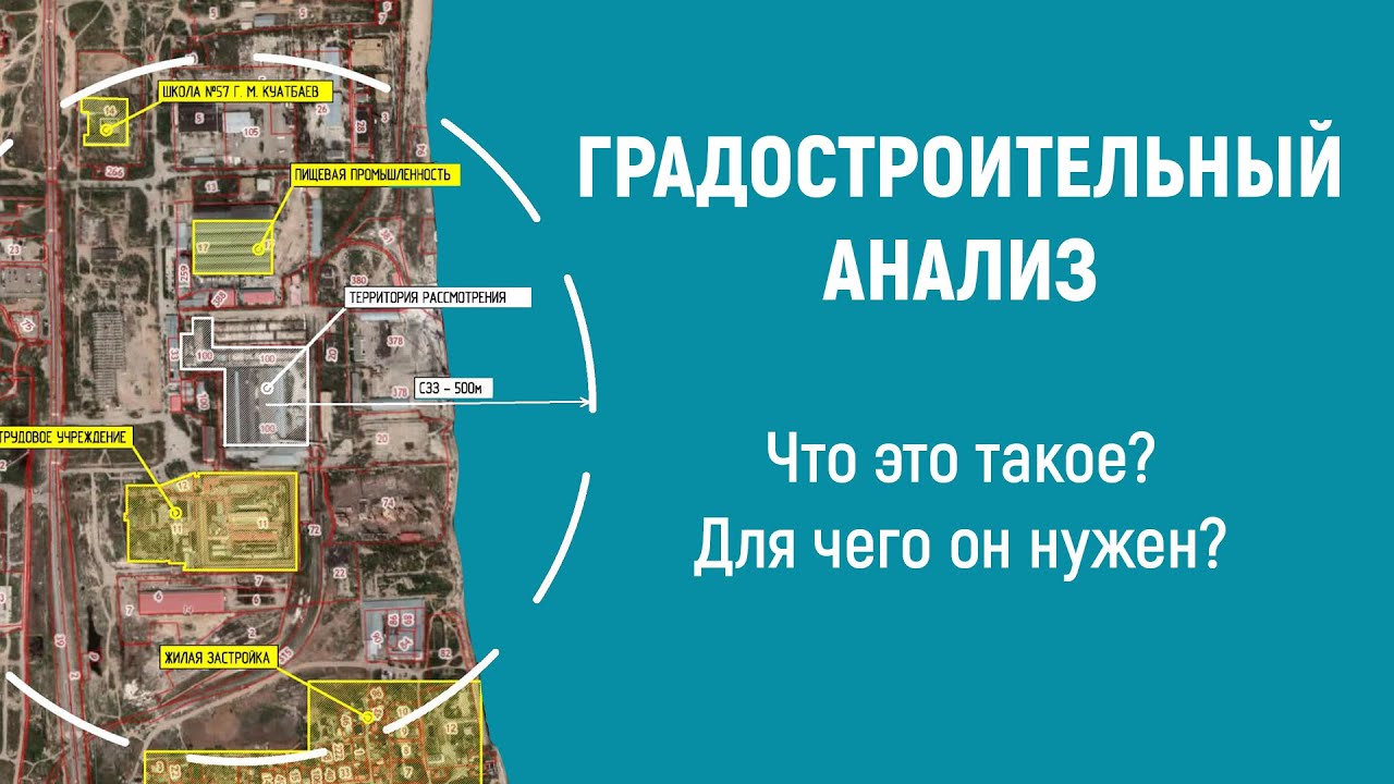 Градостроительный анализ. Что это такое? Для чего он нужен?