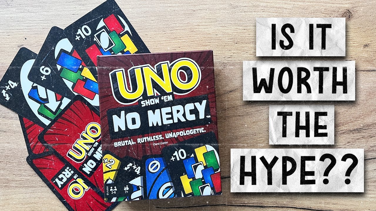 Мы впервые сыграли в UNO Show 'Em No Mercy | Видео игрового процесса | Интересно ли играть вдвоем?