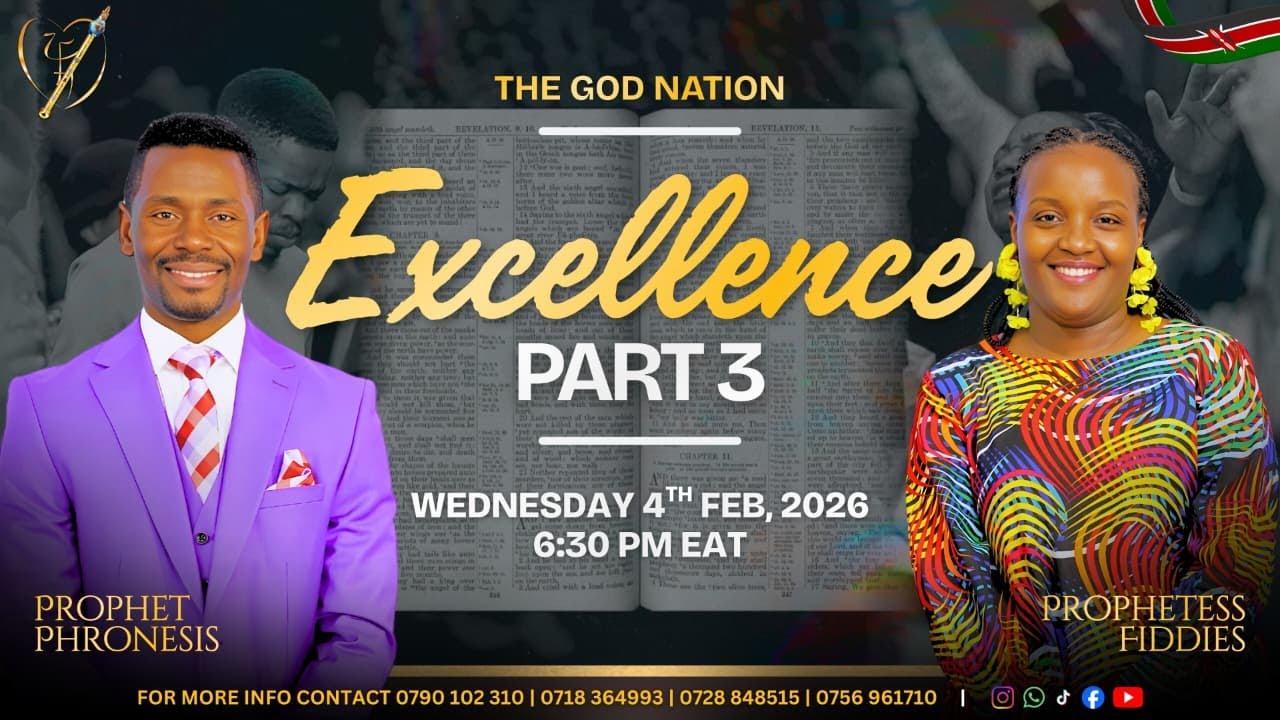 EXCELLENCE (PART 3)  || PROPHET PHRONESIS