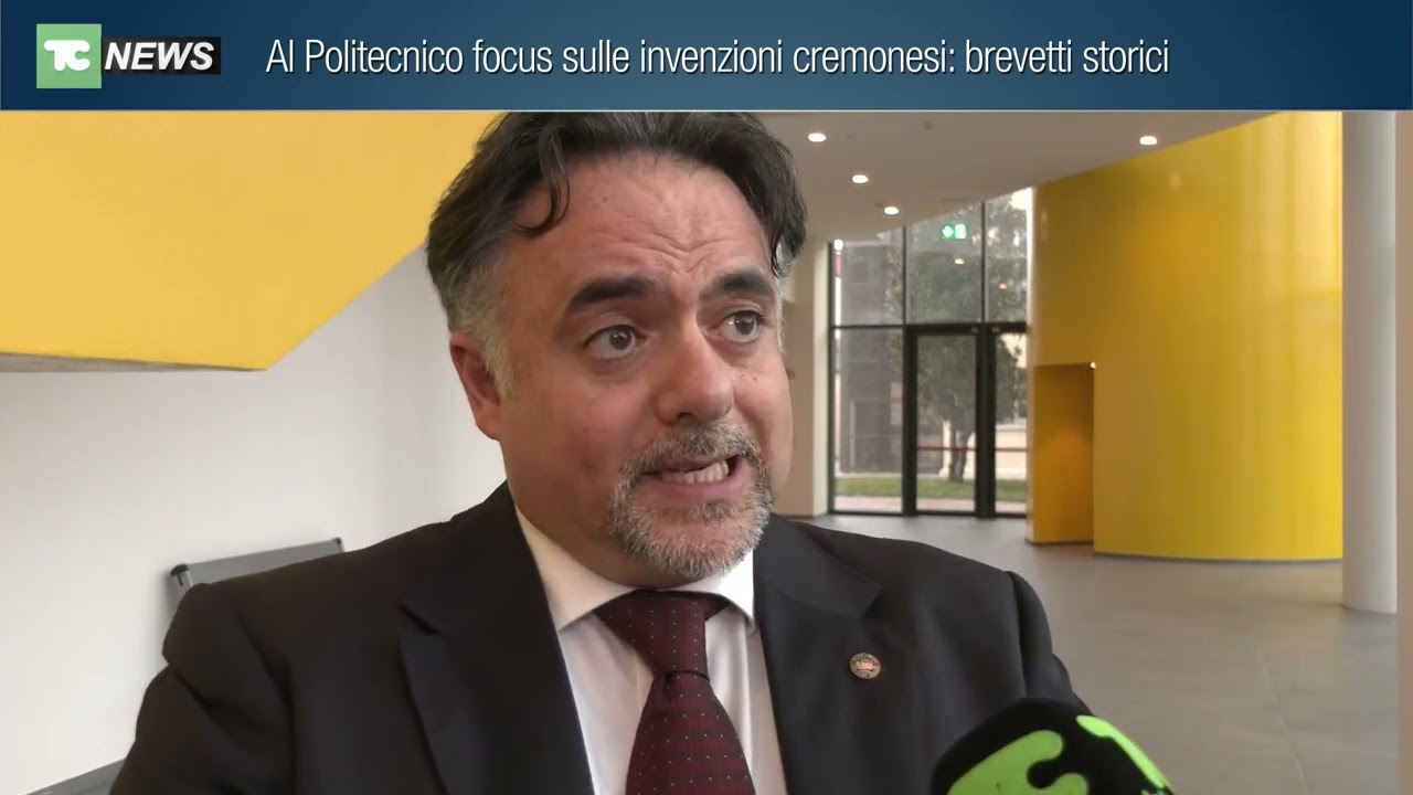 Al Politecnico focus sulle invenzioni cremonesi: brevetti storici