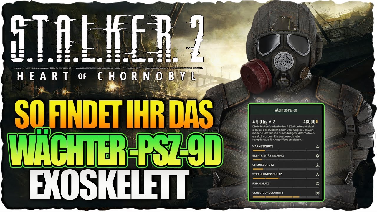 STALKER 2: So bekommt ihr den Wächter-PSZ-9D Anzug | Ultimativer Guide