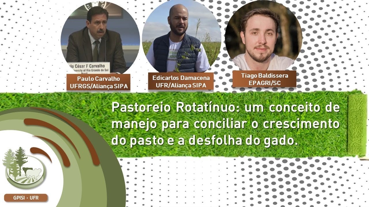 Pastoreio Rotatínuo: um conceito de manejo para conciliar o crescimento do pasto e desfolha do gado.