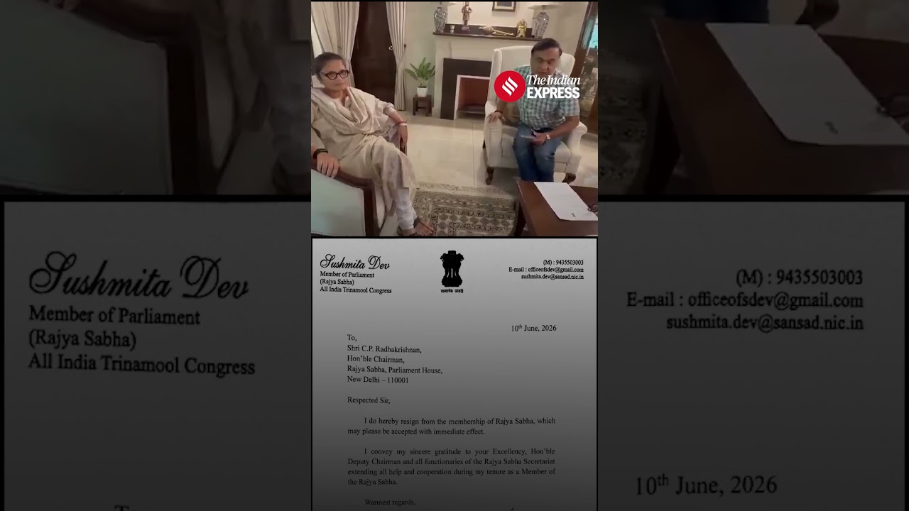 TMC Leader Sushmita Dev Quits RS Post: Meets Himanta Biswa Sarma In Delhi