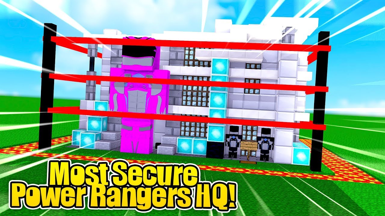 MOST SECURE / SECRET POWER RANGERS BASE CHALLENGE w/TinyTurtle