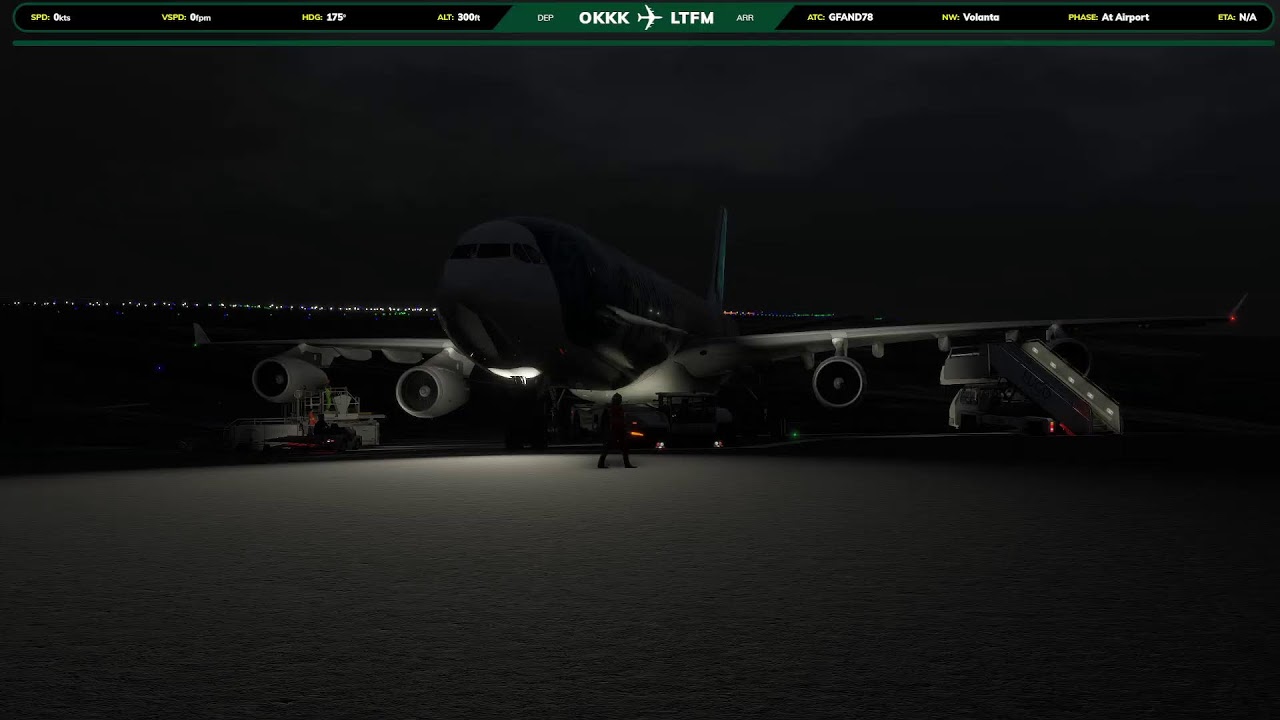 Kuwait (OKKK) - Istanbul (LTFM) | Fullflight A340 Inibuilds