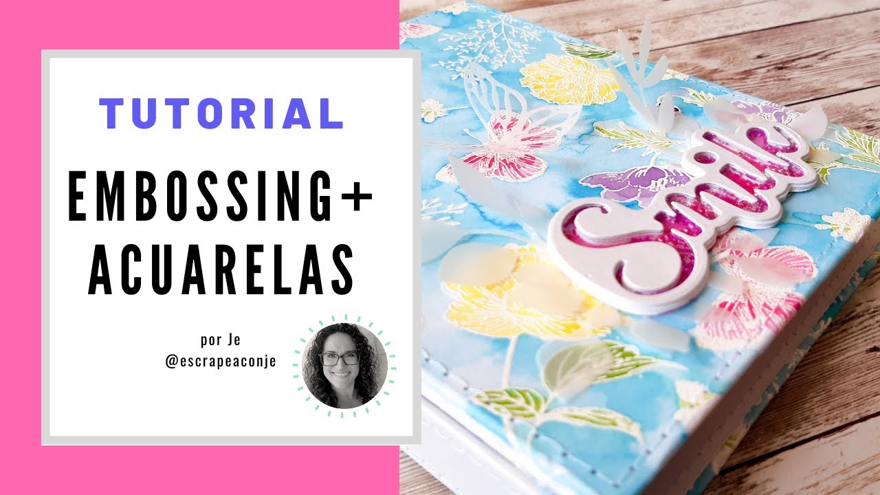 TUTORIAL: EMBOSSING CON ACUARELAS ECOLINE