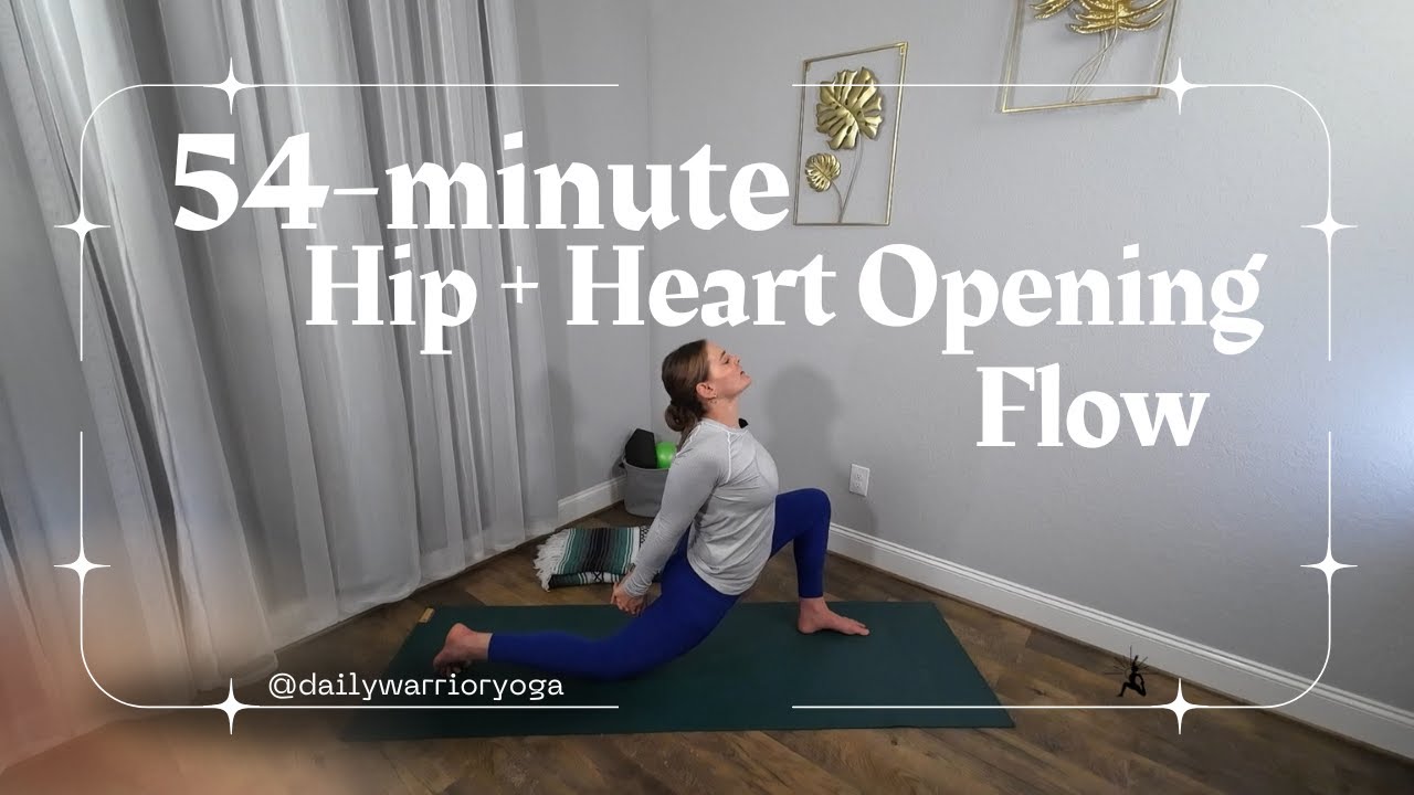 Vulnerability & Freedom Flow | 54-Minute Hip + Heart Opening Yoga Practice