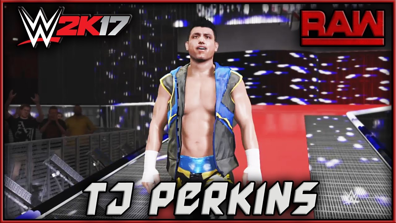 WWE 2K17 TJ Perkins CAW Formula + Entrance & Formula